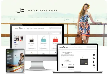 Fashion e-commerce webpages